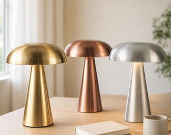 Retro Iron Desk Lamp, Cordless Rechargeable Table Light, Bar Atmosphere Lighting