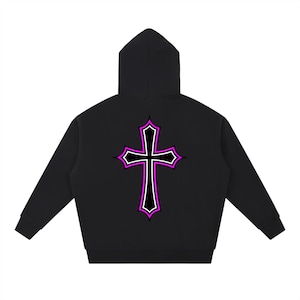 Chrome Hearts Cross Hoodie - Etsy