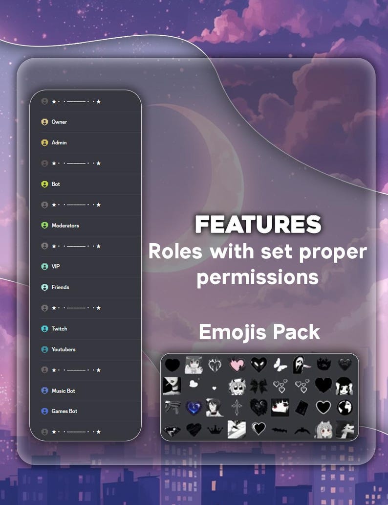 Community Discord Server Template | Pre-made Setup, Roles, Channels ...