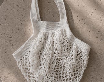 BØTTGER | Borsa a rete riutilizzabile in cotone OEKO-TEX | Borsa a rete Slow Living