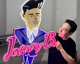 Custom Logo Neon Sign, Personalized LED Business Wall Decor, Business Signage, Modern Office Decor, LED Sign for Storefront, Branding Sign