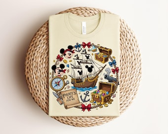 Pirate Mickey Mouse Shirt, Disney Cruise Line Tee, Pirate Night Tshirt, Disney Squad Shirt, Magic Kingdom Trip Apparel, Mouse Tee