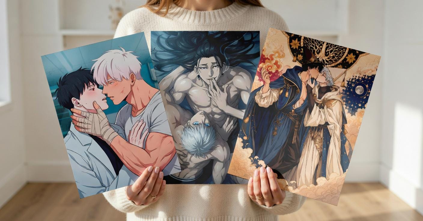 Bl Anime Art - Etsy