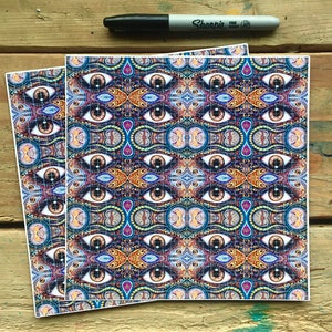 Reflection blotter art