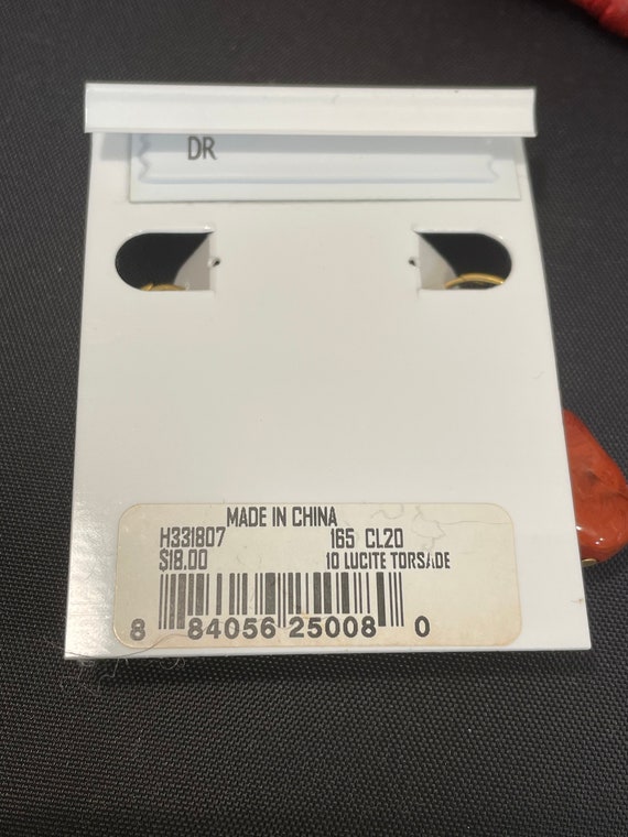 Multistrand twisted Cinnamon Rust Color Beaded Ro… - image 6