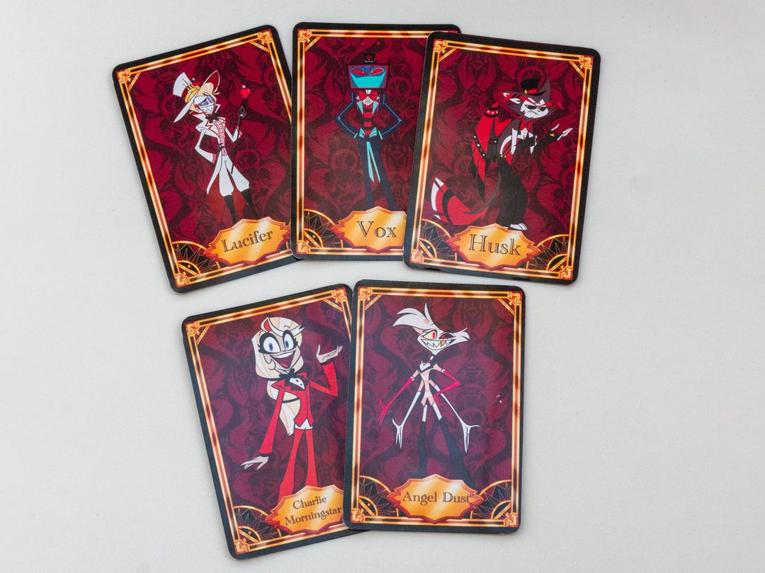 Hazbin Hotel Fan Art Trading Cards – Gloss Finish - Etsy
