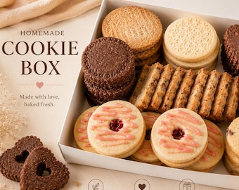 Handmade Cookie Assortment Box