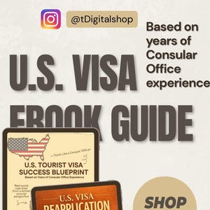 Hjälp vid avslag på amerikanskt visum | Guide till B1 B2-visum i PDF-format | Tips för DS-160 + intervjusvar | Strategi för omansökan om visum | Hjälp med turistvisum