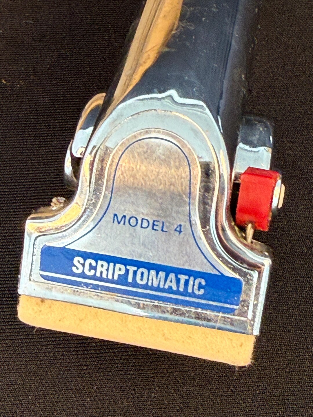 Vintage Scriptomatic Model 4 Hand Addresser Office Address Stamp Tool ...