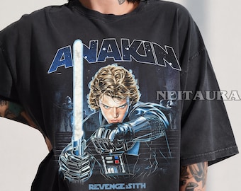 Vintage Anakin Skywalker Shirt, Revenge of the Sith Shirt, Galaxy's Edge Tee, Disneyland Star Wars Matching Shirts, Star Wars Fan Gifts