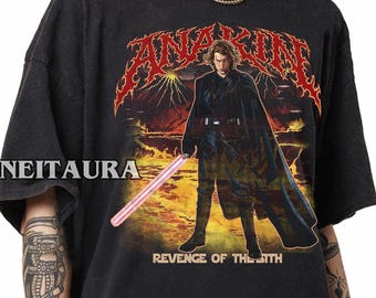 Vintage Anakin Skywalker Shirt, Revenge of the Sith Shirt, Galaxy's Edge Tee, Disneyland Star Wars Matching Shirts, Star Wars Fan Gifts