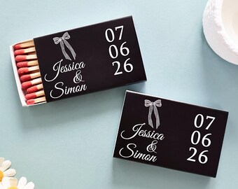 Custom Wedding Matchboxes, The Perfect Match Party gifts