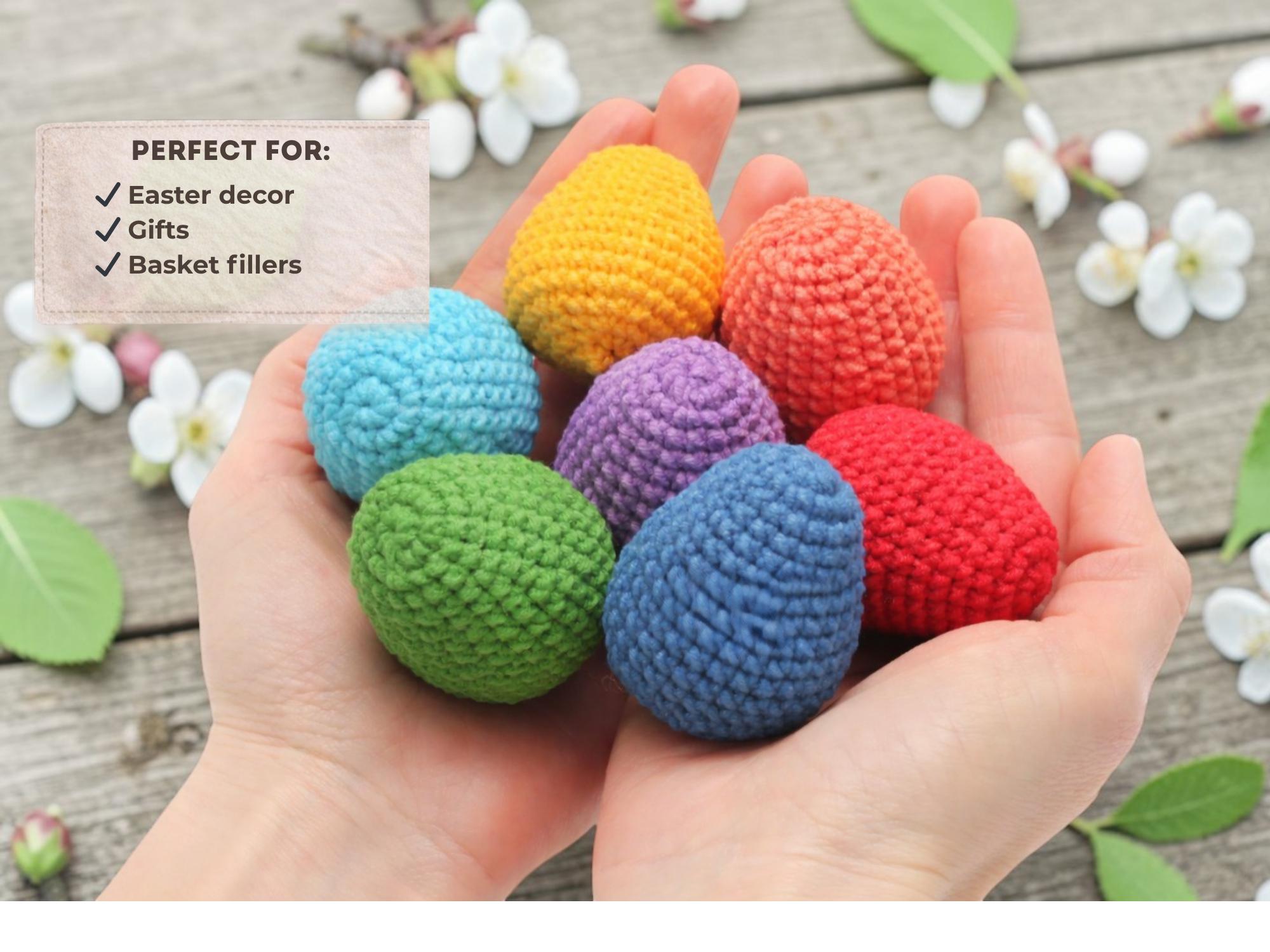 Beginner Crochet Easter Egg Pattern | Amigurumi Decor (PDF Download) - Etsy