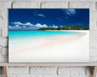 Turquoise Water at Emon Beach - Fine Art Print