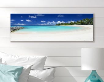 Emon Beach Panoramic II - 12 x 36 Canvas