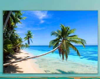 Tropical Beach on the Lagoon