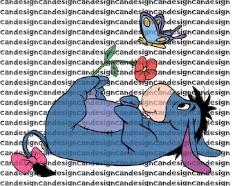 Eeyore, Vintage Winnie the Pooh Clipart Bundle: High-Resolution PNG (Digital Download)