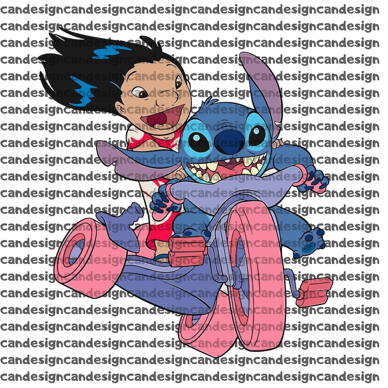 Lilo and Stitch Png Clipart, Bicycle Background, Stitch Png, Lilo Png ...