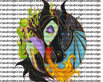 Vintage Disney Maleficent Tea Party PNG, Disneyland Funny Fairy Gift png, La bella addormentata nel bosco PNG, Disney Family Vacation Png