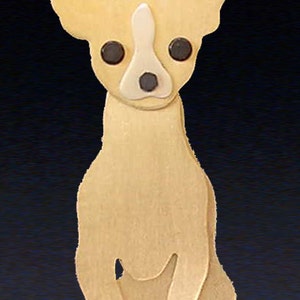 Chihuahua Jewelry - Chihuahua Pendant - by Anita Edwards