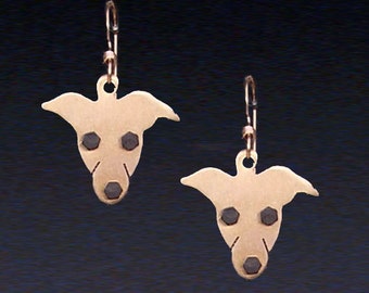 Greyhound Jewelry - Greyhound Earrings - by Anita Edwards