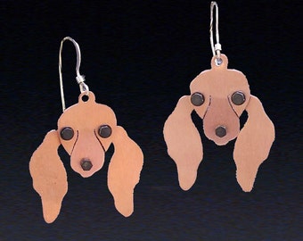 Dachshund Jewelry - Dachshund Earrings - by Anita Edwards