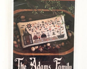 DESTASH - Plum Street Sampler The Adams Family Cross Stitch Chart