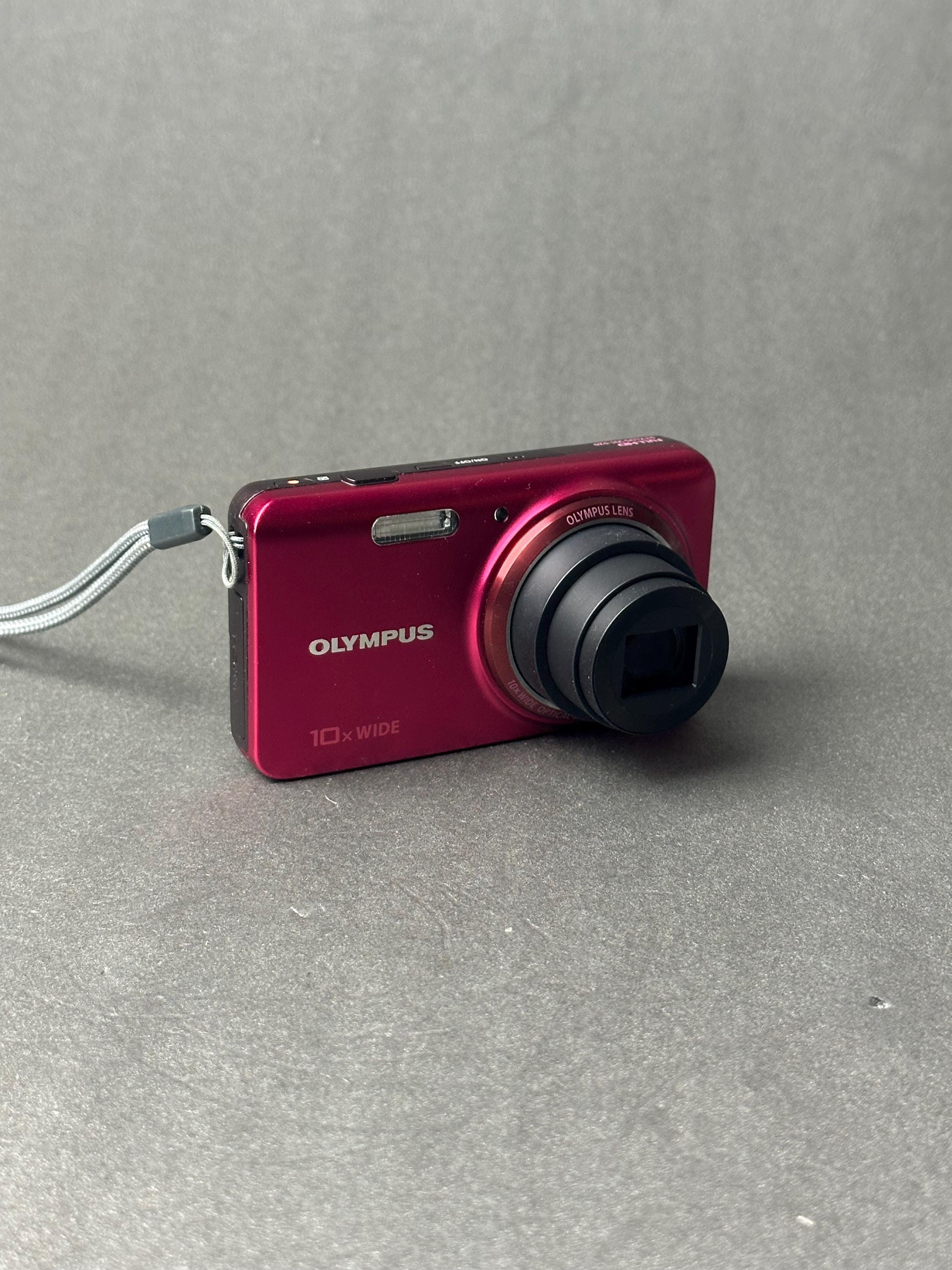 Olympus Stylus VH-520 Pink Digital Camera 14MP 10x Zoom Compact