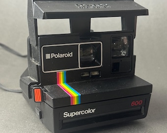 Getestete Polaroid Supercolor 600 Sofortbildkamera, Vintage Polaroid 600 Filmkamera