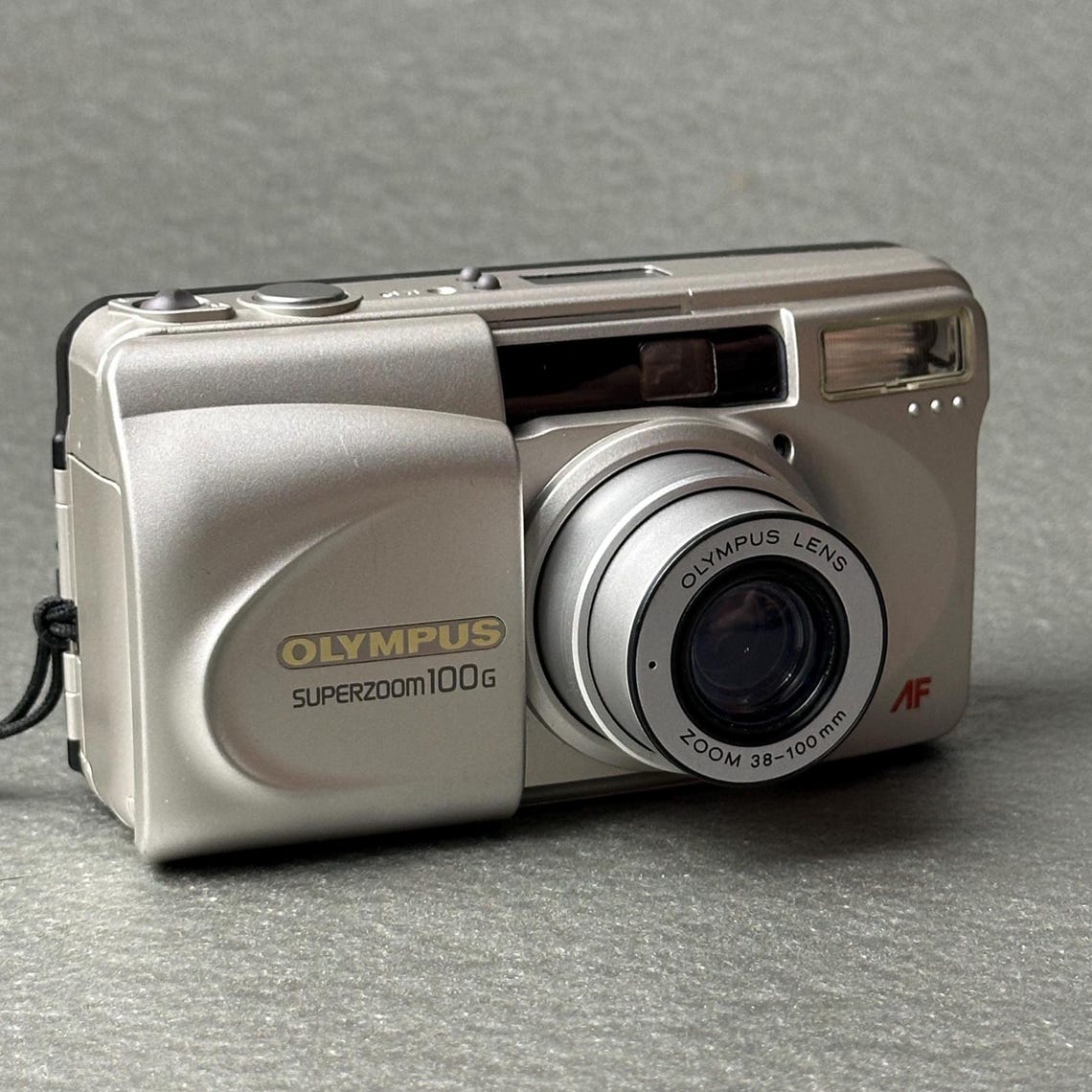 Olympus Superzoom 100G 35mm Film Camera Compact Zoom Tested Working, photo 1 sur 5