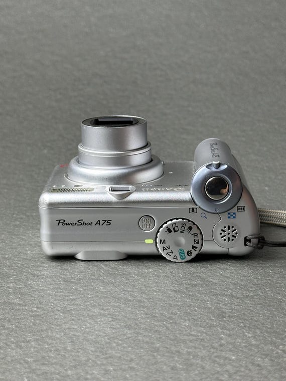 Canon Powershot A75 Digital Camera CCD Camera With Memory Card