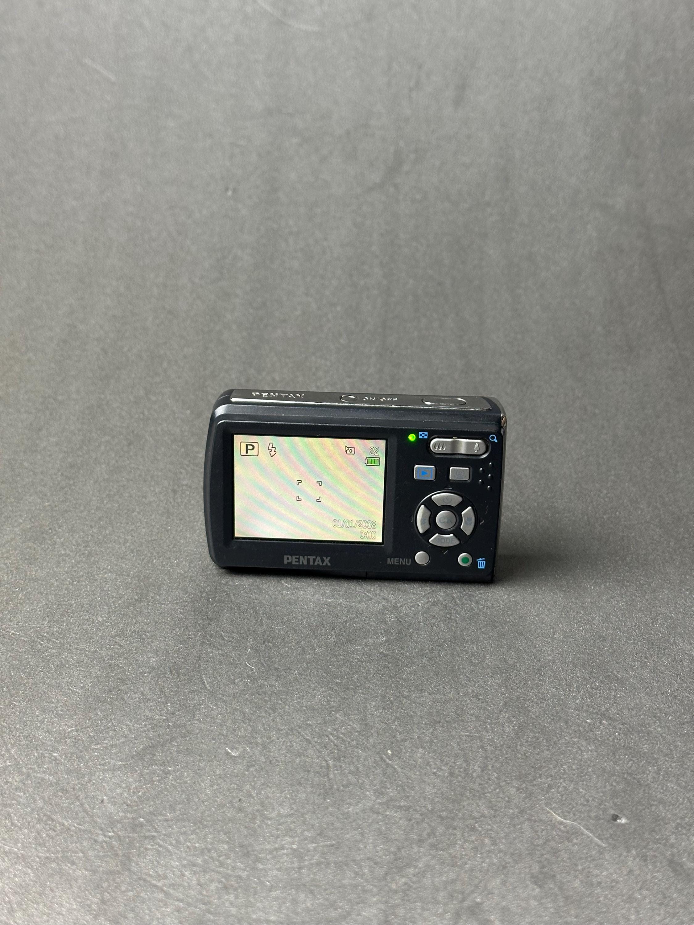 ペンタックス Optio E60 デジタルカメラ 10MP コンパクトポイント