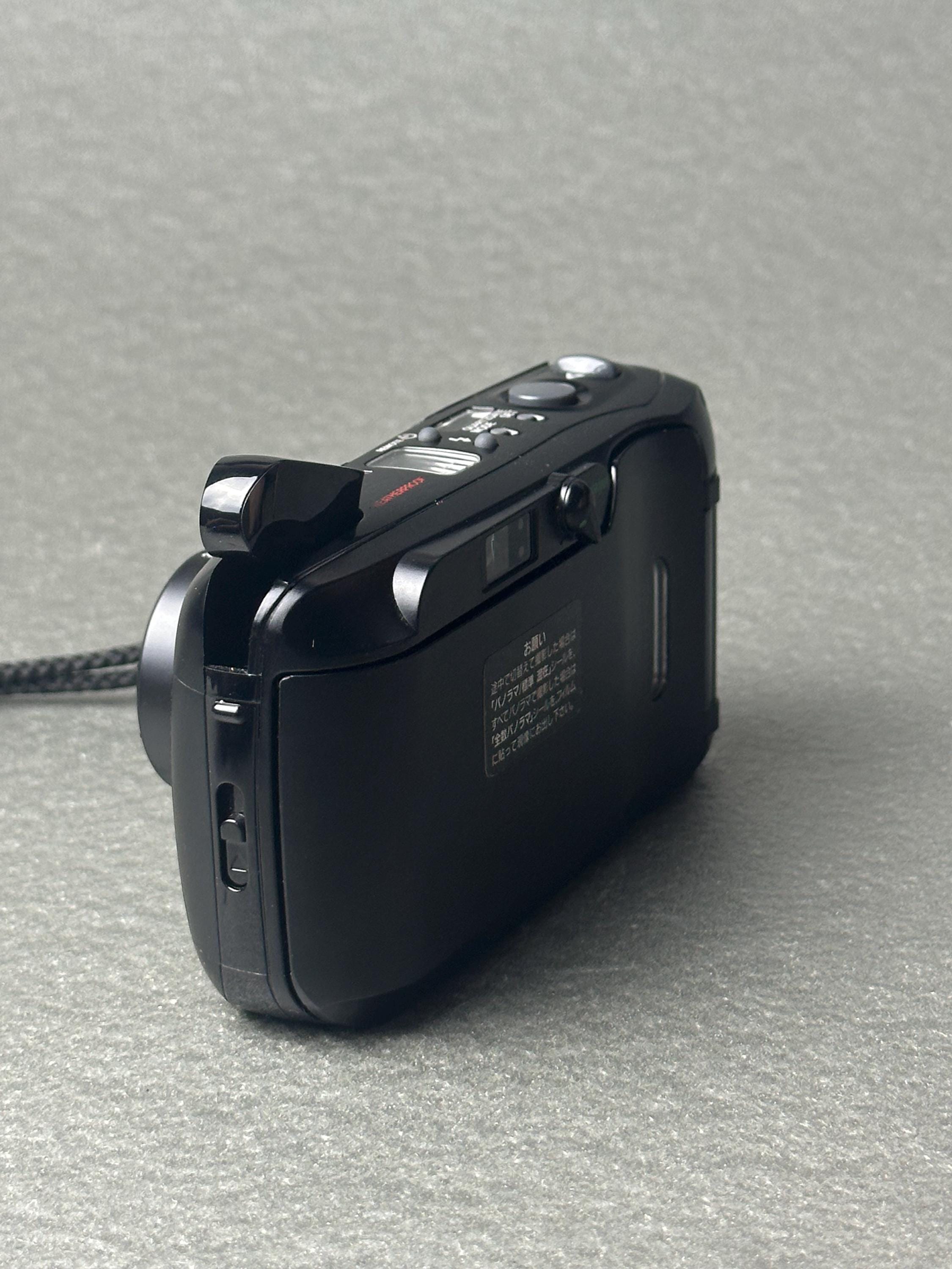 Olympus Stylus Zoom Panorama 35mm Film Camera Tested Working