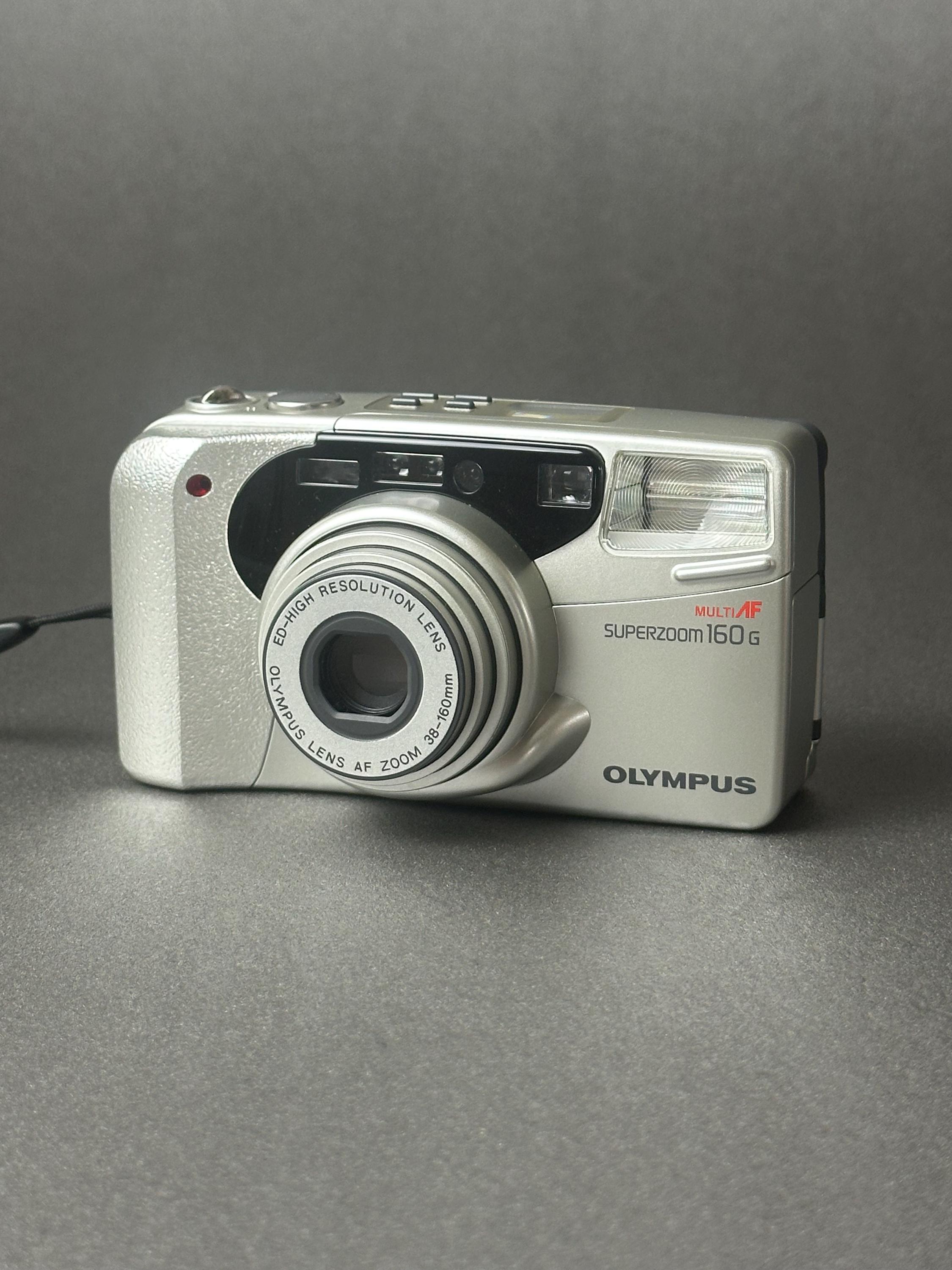 Vintage Olympus Superzoom 160G 35mm Film Camera Olympus Zoom 160