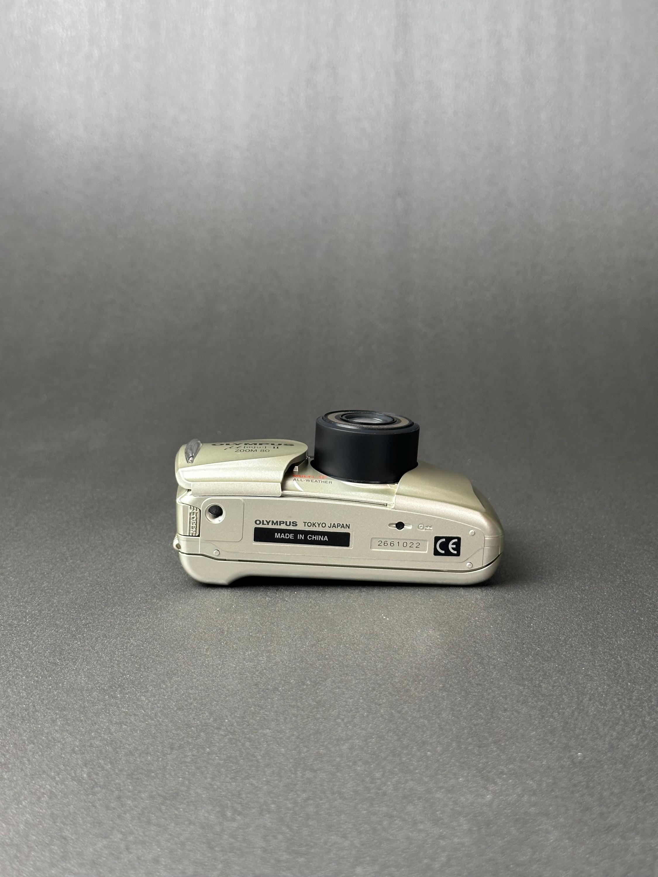 Vintage Olympus Mju II Zoom 80 35mm Film Camera Olympus Stylus