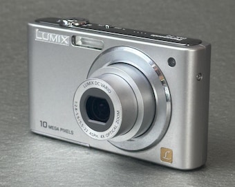 Panasonic Rare Green Lumix Vintage Digital Camera DMC-FP1, Tested