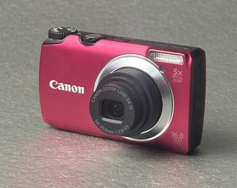 Canon Powershot A3200 IS Pink in Box +4GB Sdcard Digital Camera