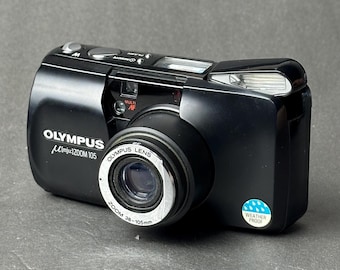Vintage Olympus Mju Zoom 105 35mm Film Camera Stylus Zoom 105