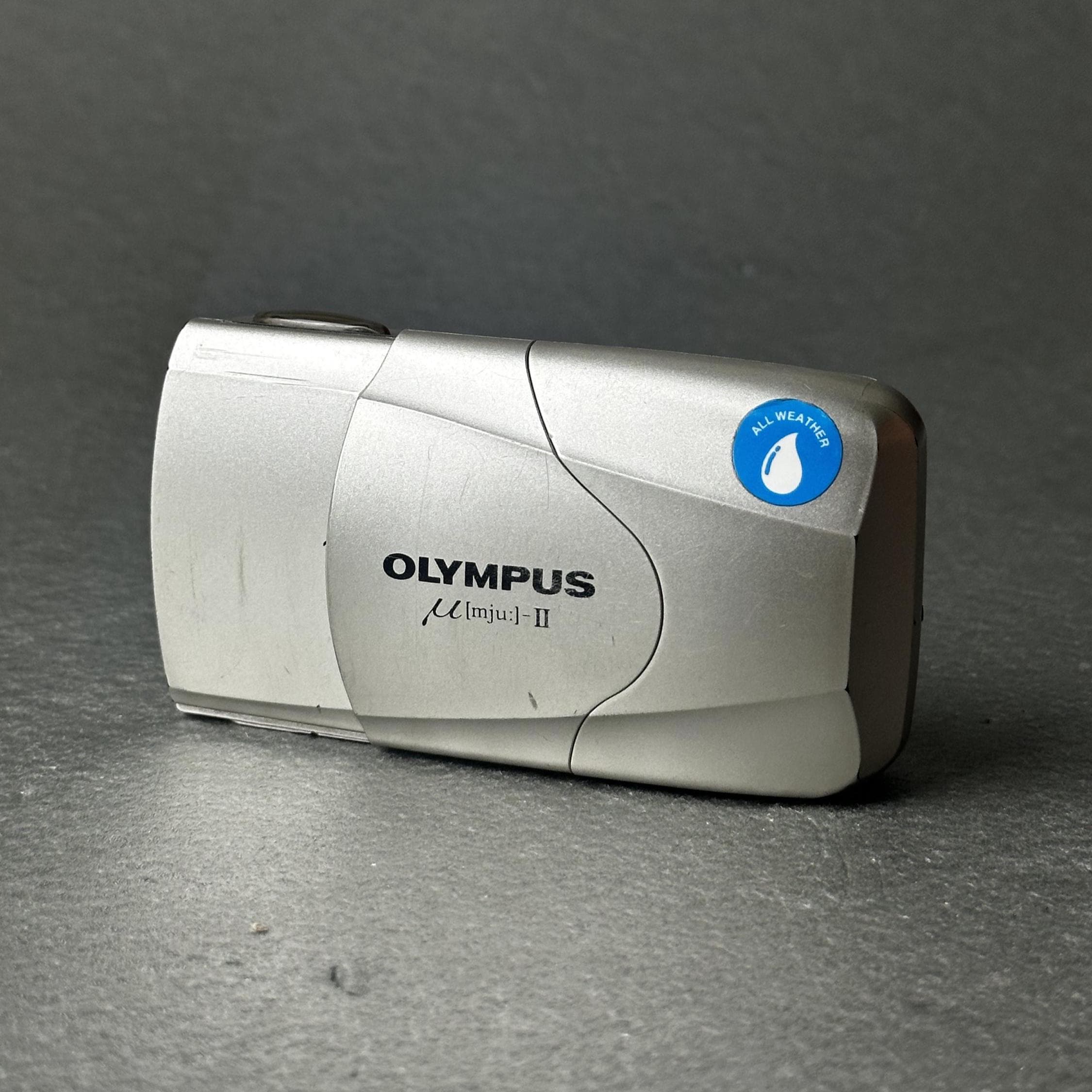 C Normal] OLYMPUS μ Mju-II Limited 35mm Point & Shoot Film Camera