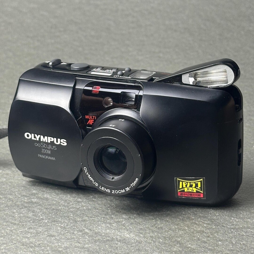 OLYMPUS ZOOM∞Stylus zoom panorama Olympus Stylus Zoom Panorama 35mm Film Camera Tested Working