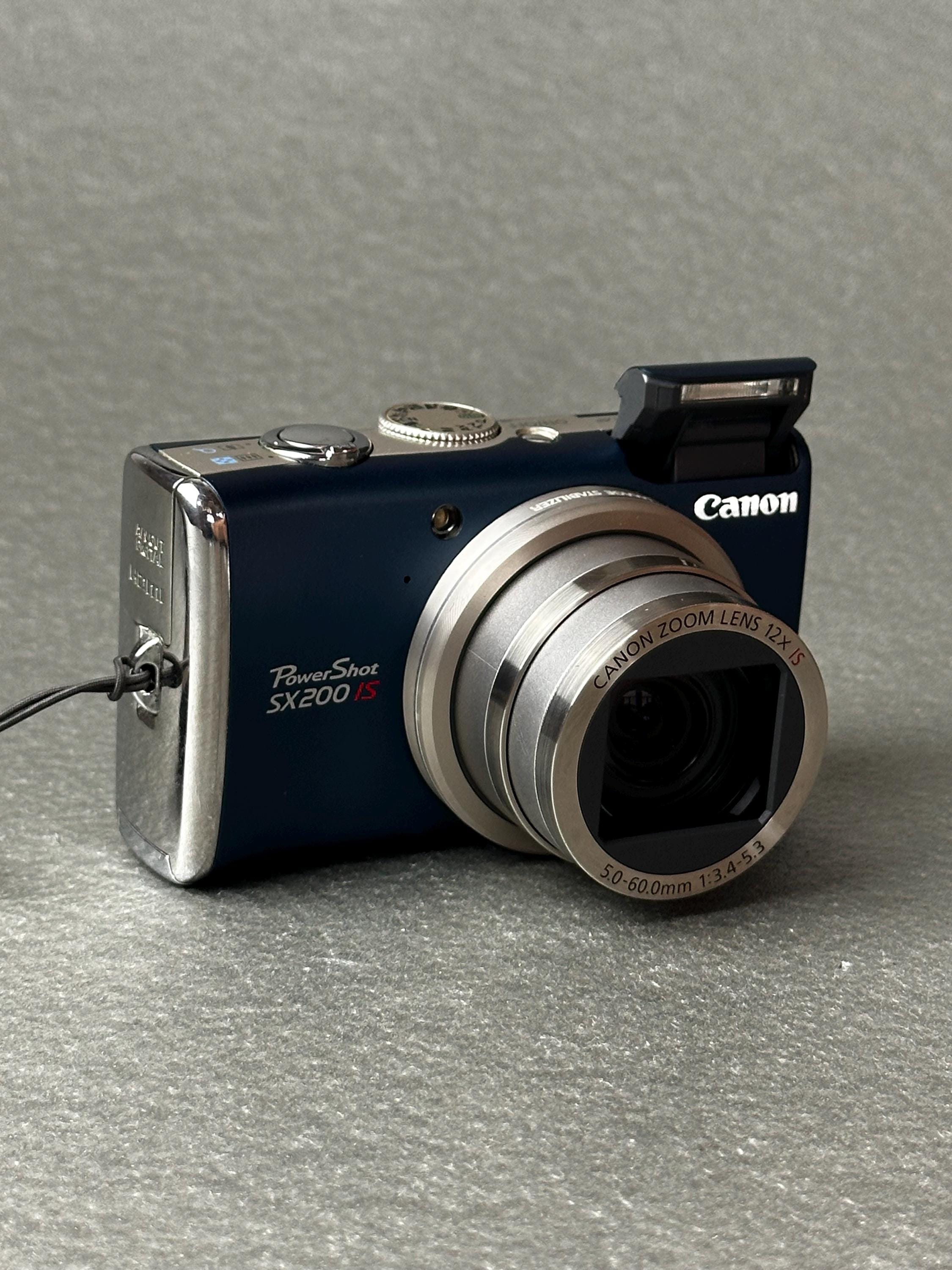 Canon Powershot SX200 IS Digital Camera 12x Zoom Compact Digicam