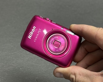 Canon Powershot A3200 IS Pink in Box +4GB Sdcard Digital Camera