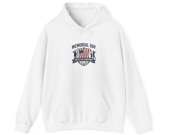 Memorial Day 1776–2026 Hoodie | USA 250, vintage distressed patriotic