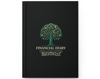 Master Your Spending Hardcover Journal | Budget Planner, Financial Tracker