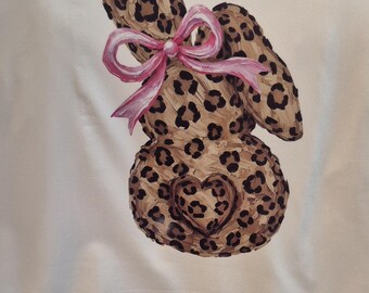 Cheetah Bunny T-Shirt: Easter Bunny Graphic Tee