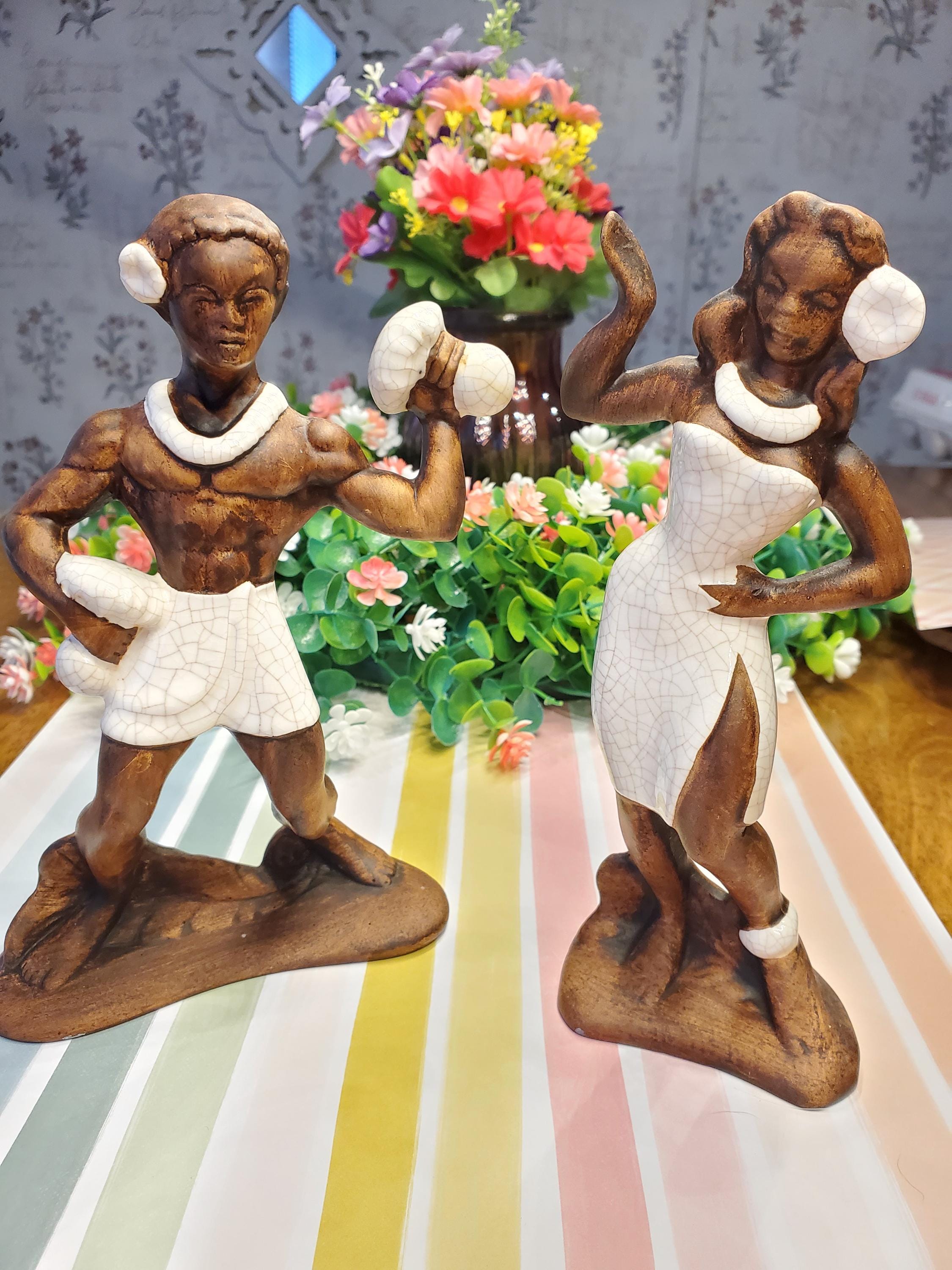 彫刻・オブジェ Treasure Craft Hula Girl Hawaii 04 グランドセール Treasure 04 Hawaii Girl Hula Craft Treasure 彫刻