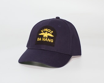 Magnum P.I. Da Nang VMO2 Hat Adult Size Trucker Cap Cosplay Navy