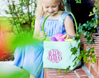 Easter Basket for Boy, Easter Basket for Girl, Monogrammed Easter Basket, Easter Basket for Kids, First Easter Basket , Easter Gift