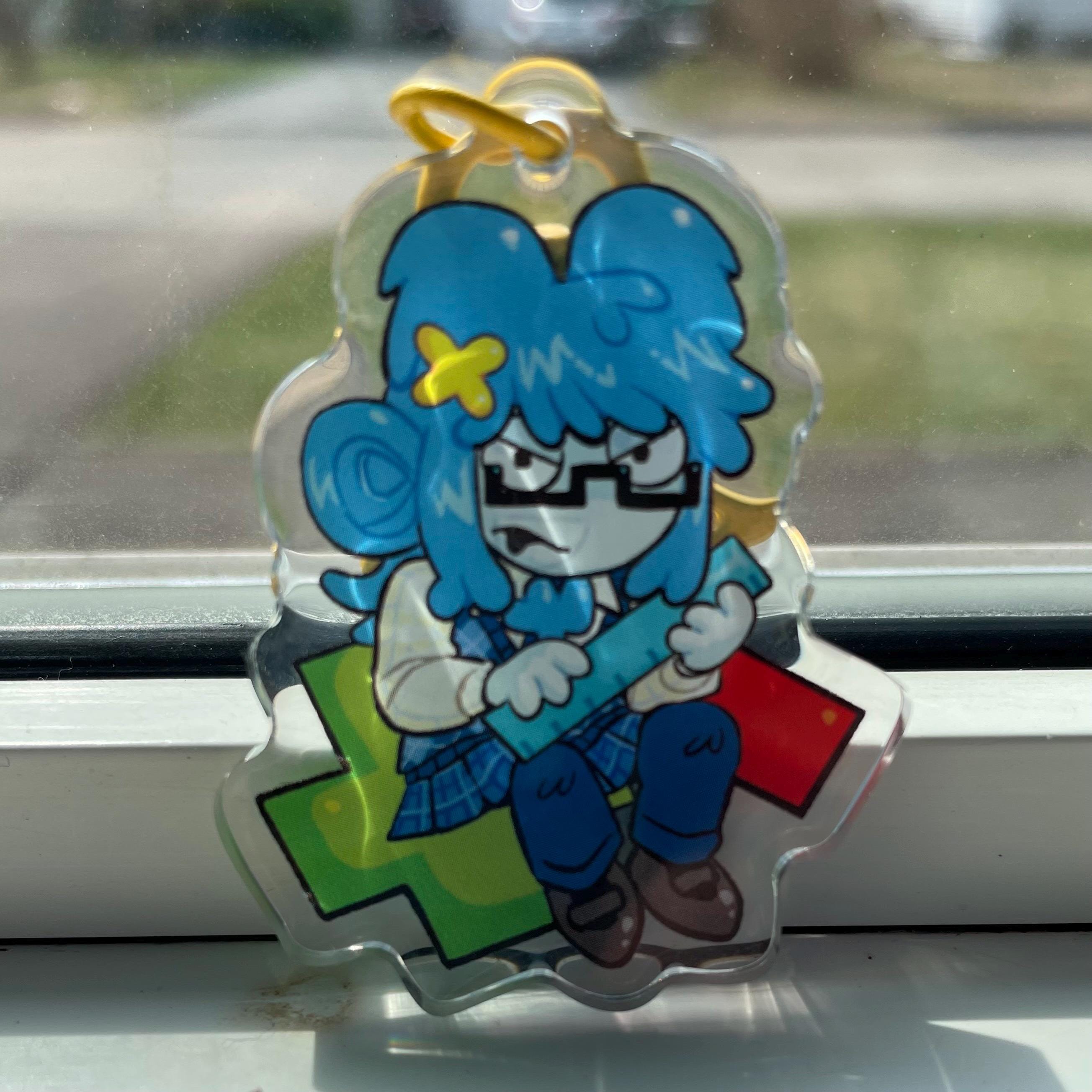 Four BFB/BFDI Double-sided Gijinka Keychain/charm W/epoxy - Etsy