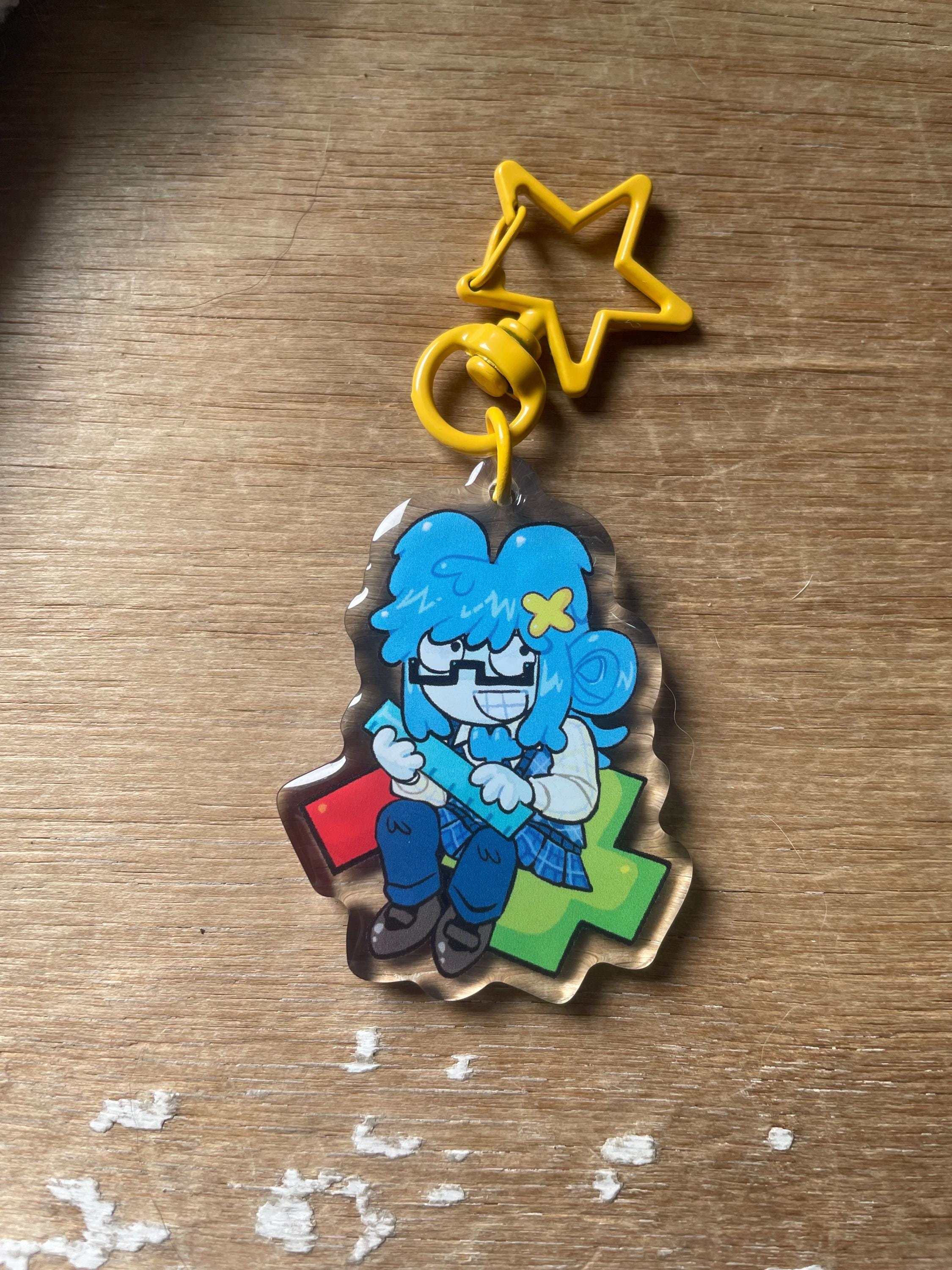 Four BFB/BFDI Double-sided Gijinka Keychain/charm W/epoxy - Etsy